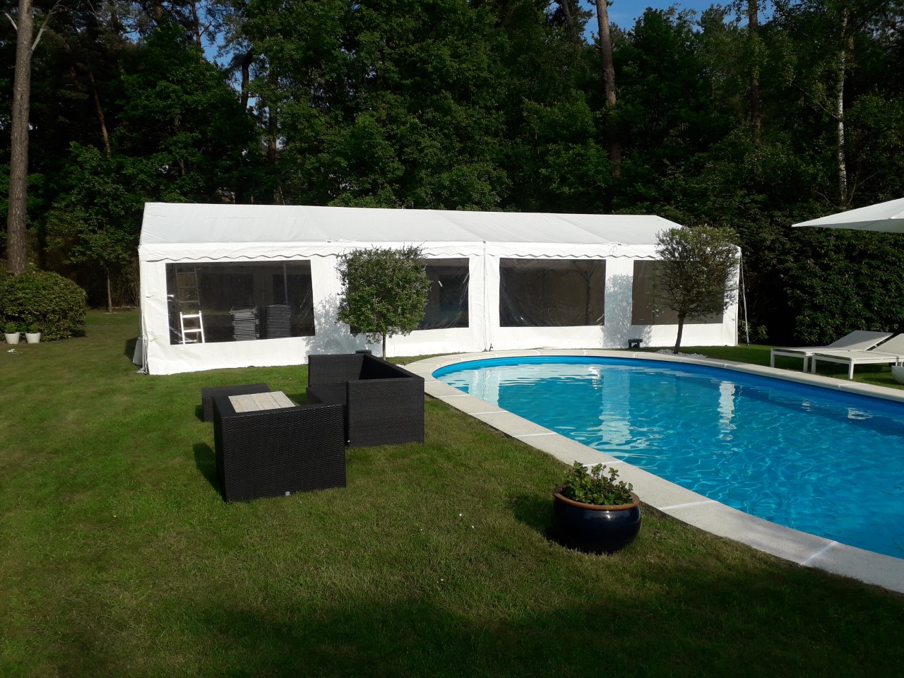 Kadertent 6X15m